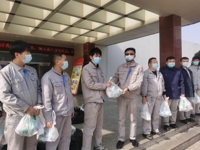尊龙凯时人生就是搏公司工会疫情期间关爱职工行动多