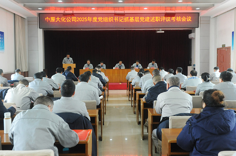 尊龙凯时人生就是搏公司召开2025年度党组织书记抓基层党建述职评议查核会议